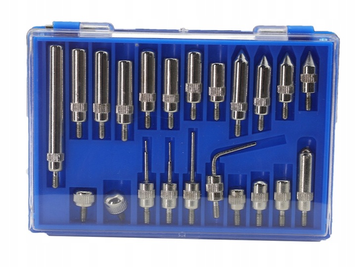 CZUJNIK ZEGAROWY + STATYW DO SPRAWDZANIA BICIA TARCZ Z KOŃCÓWKAMI W WALIZCE