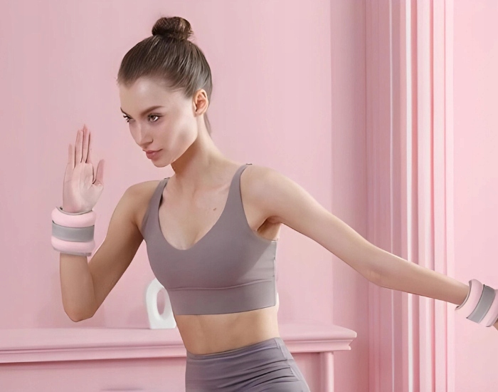 OBCIĄŻNIKI CIĘŻARKI NA KOSTKI NADGARSTKI RĘCE NOGI 2x0,5KG CIĘŻARKI FIT.ME