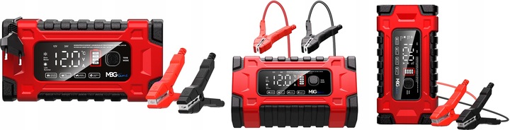 Mocny Inteligentny Prostownik Samochodowy Ładowarka Akumulatora 24V 12V 10A