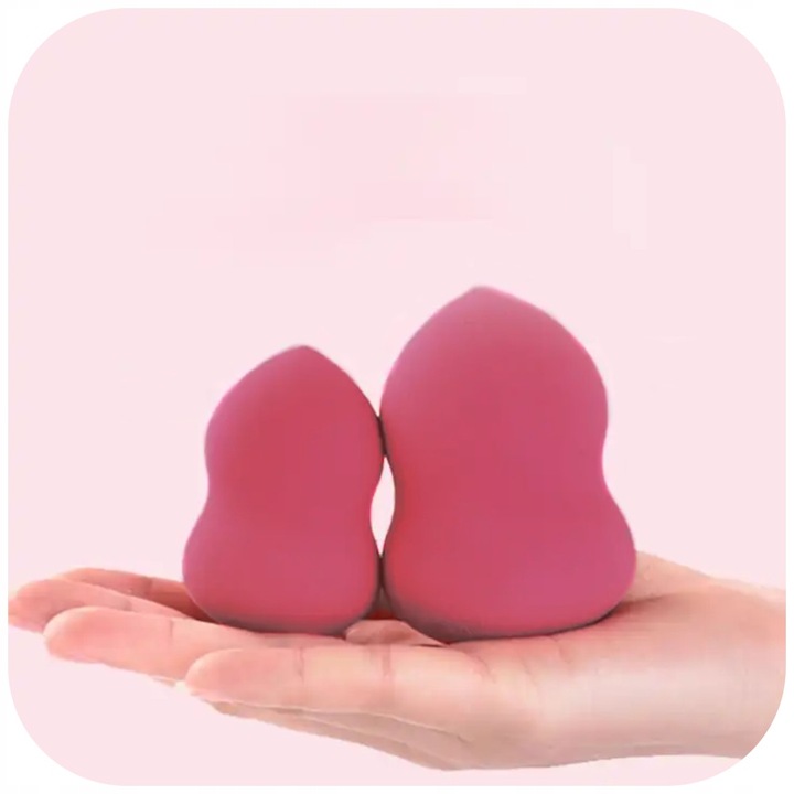 GĄBKA GĄBECZKA DO MAKIJAŻU PODKŁADU BEAUTY BLENDER APLIKATOR MAKE-UP