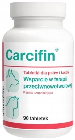 Carcifin wsparcie terapii nowotworowej DLA PSA I KOTA 90 tab.