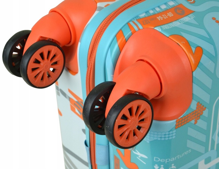 Średnia walizka na kółkach SUNBAG Fly360 Dual Color