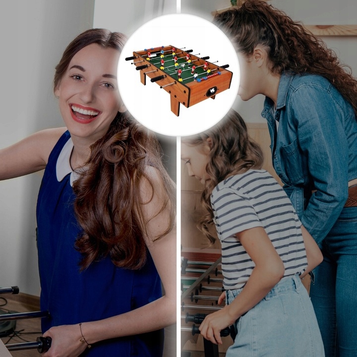 PIŁKARZYKI STOŁOWE PIŁKA NOŻNA STÓŁ DO PIŁKARZYKÓW 18 ZAWODNIKÓW