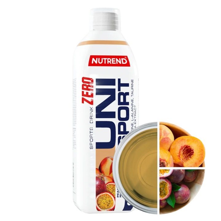 IZOTONIK NUTREND UNISPORT ZERO 1000ML brzoskwinia/marakuja BEZ CUKRU