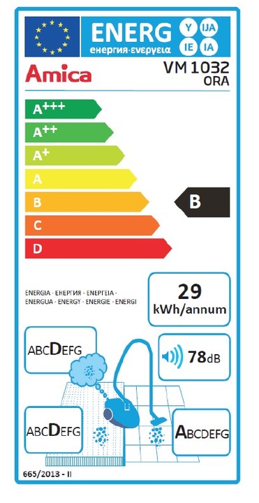 ODKURZACZ WORKOWY AMICA VM1032