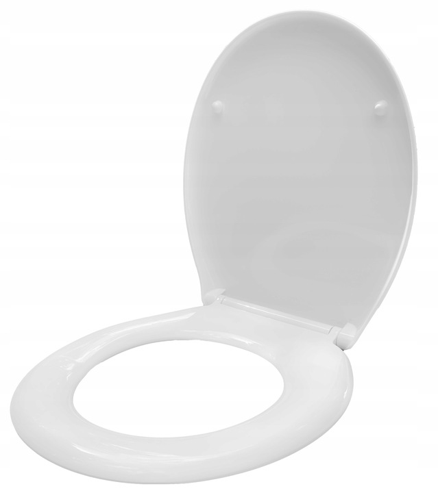 Deska sedesowa wolnoopadająca wypinana UNIWERSALNA owalna WC kołki + śruby