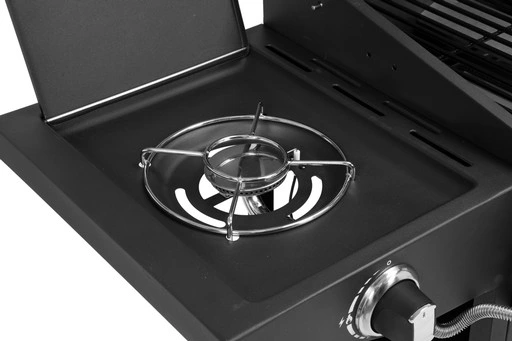 GRILL GAZOWY OGRODOWY 12,8 kW 4 PALNIKI PÓŁKI LUND