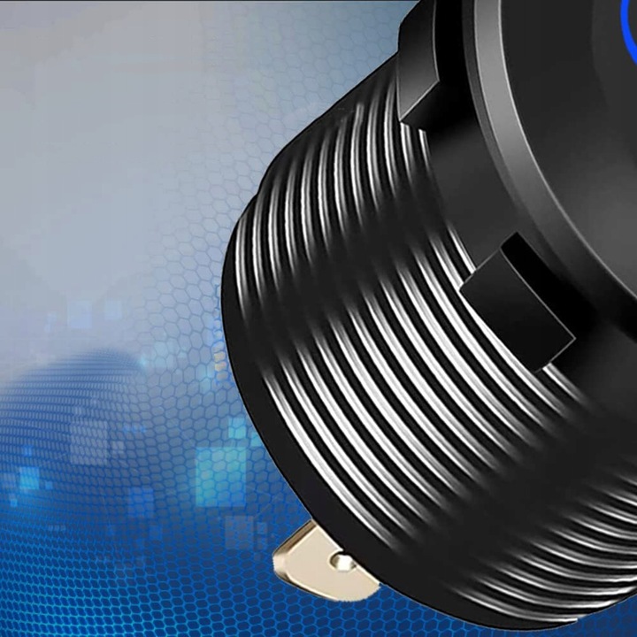 GNIAZDO ŁADOWARKA SAMOCHÓD QC3.0 3xUSB 12V-24V