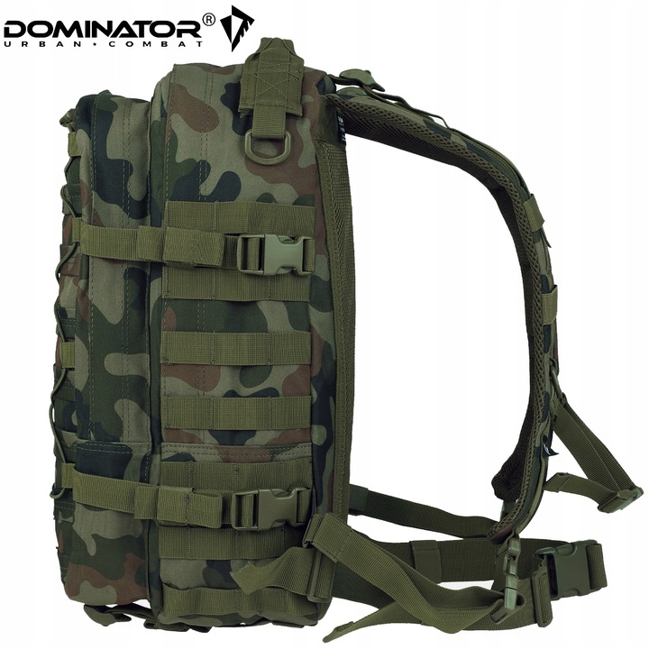 PLECAK WOJSKOWY TAKTYCZNY DOMINATOR EDC MOLLE MORO PL WOODLAND wz.93 30L