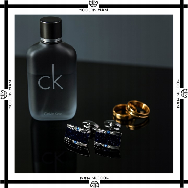 Spinki do Mankietów Eleganckie Spinki do Koszuli+ Pudełko Prezent dla Niego