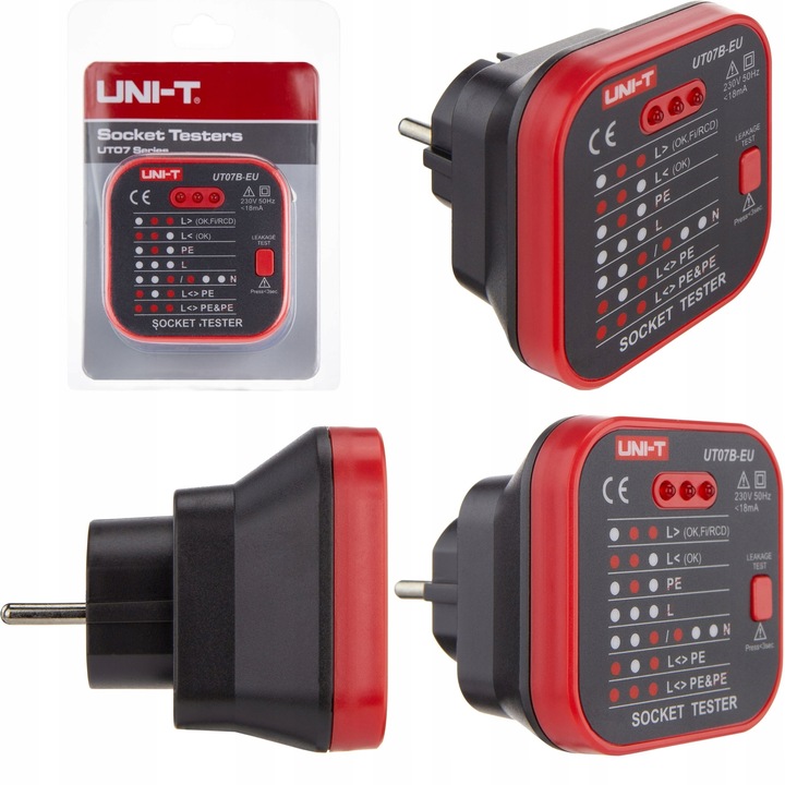 Wskaźnik sieci 230 V AC Uni-T UT07B-EU