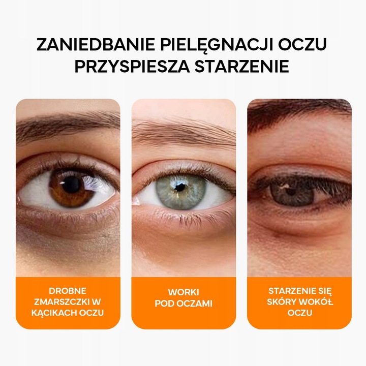 Lanbena Płatki Żelowe Pod Oczy Witamina C Rozjaśniające 60 Sztuk