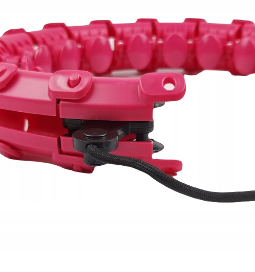SMART HULAHOP 115cm w TALII Z MASAŻEREM + OBCIAŻENIE PLUS SIZE HULA HOP