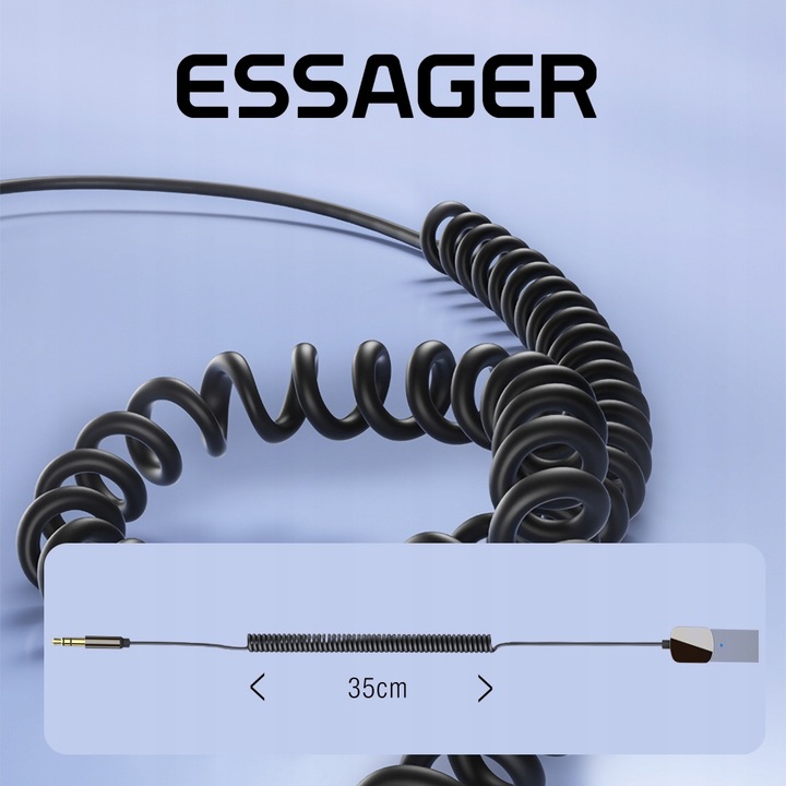 Adapter Audio Transmiter Bluetooth AUX Odbiornik