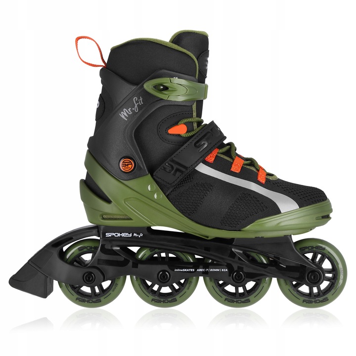 Rolki męskie Spokey MrFIT ABEC7 Carbon rozm. 42