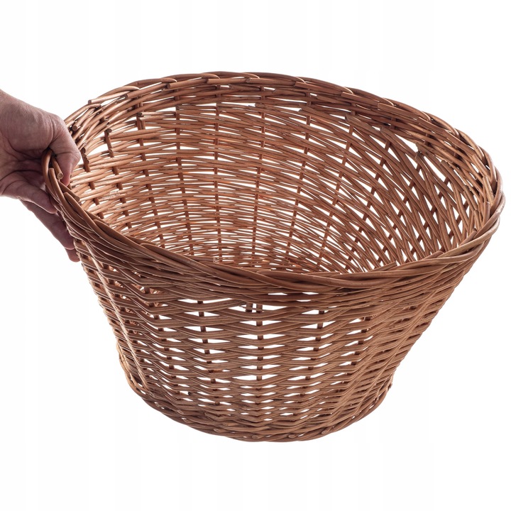 OSŁONA NA STOJAK CHOINKOWY WIKLINOWA 50 cm OSŁONKA POD CHOINKĘ KOSZ BOHO