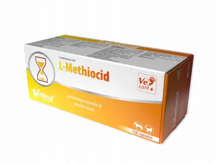 VetFood L-Methiocid 60 kapsułek - 3 BLISTRY *