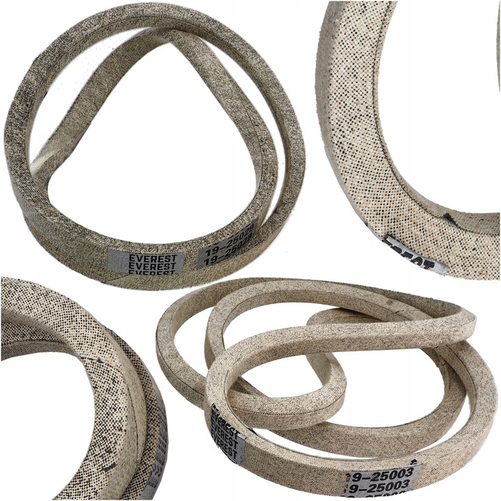 KOMPLET PASKÓW JAZDY TRAKTOREK MTD MASTERCUT OLEO-MAC 754-04268 + 754-04211