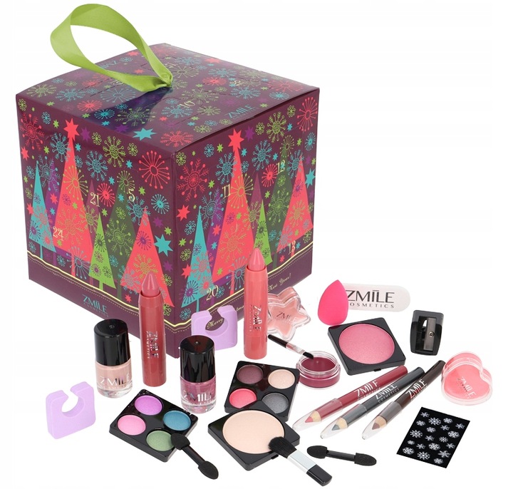 Zmile Advent Calendar Kalendarz Adwentowy Z Kosmetykami Cube