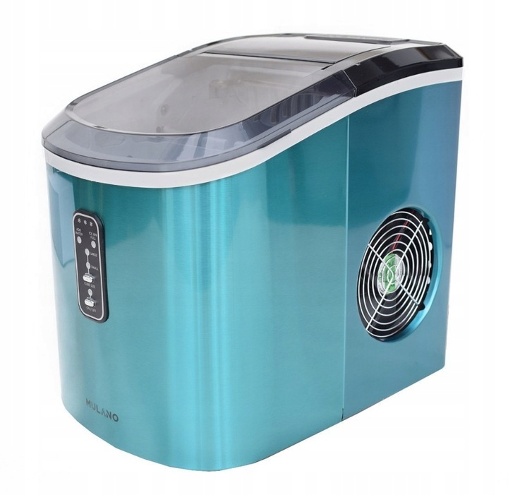 Kostkarka do robienia kostek lodu maszyna domowa barowa niebieska