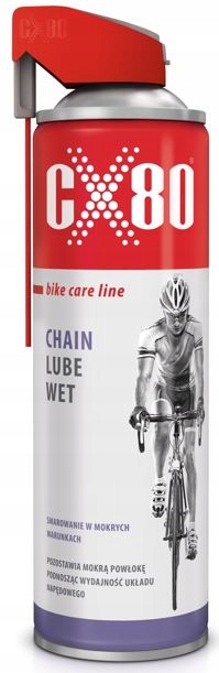CX80 CHAIN LUBE WET MOKRY SMAR DO ŁAŃCUCHA ROWER