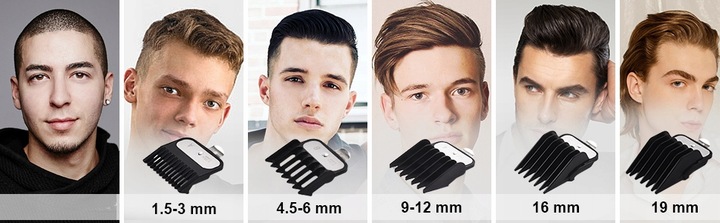 Profesjonalna Maszynka do Strzyzenia Wlosow Zestaw