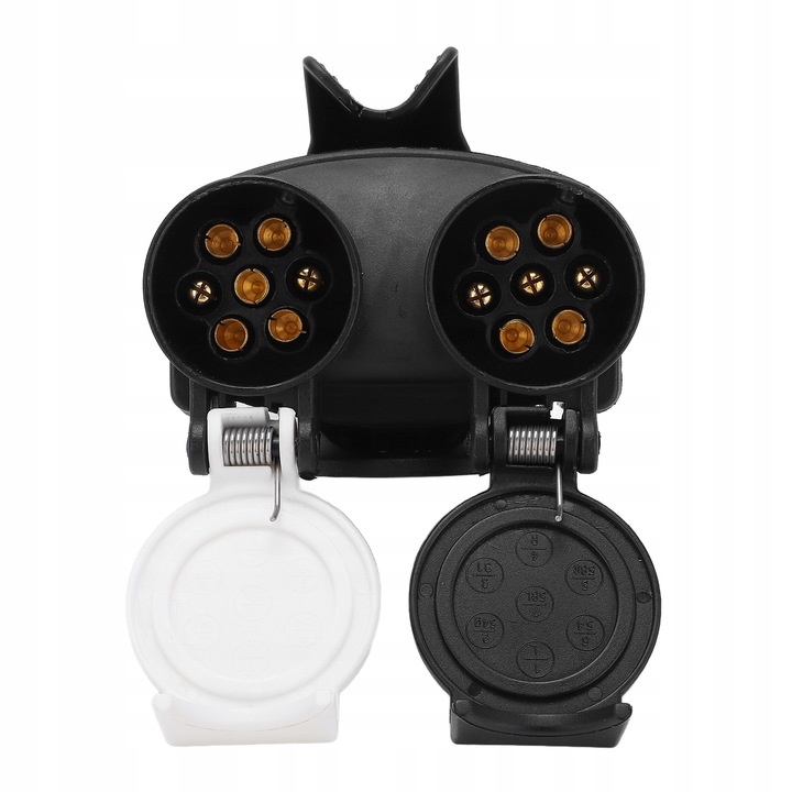 ADAPTER WTYCZKI I GNIAZDA KONWERTER 13-7 PINÓW TYPU N/S DO PRZYCZEPY WODOOD