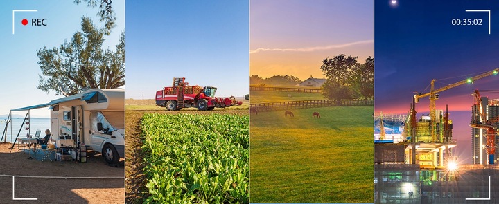 KAMERA ZEWNĘTRZNA IP Z KARTĄ SIM 3G 4G LTE GSM PTZ PODWÓJNY OBIEKTYW 6×ZOOM