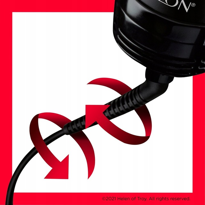 SUSZARKO LOKÓWKA PROSTOWNICA DO WŁOSÓW REVLON RVDR5222 2W1 ZESTAW DLA 2