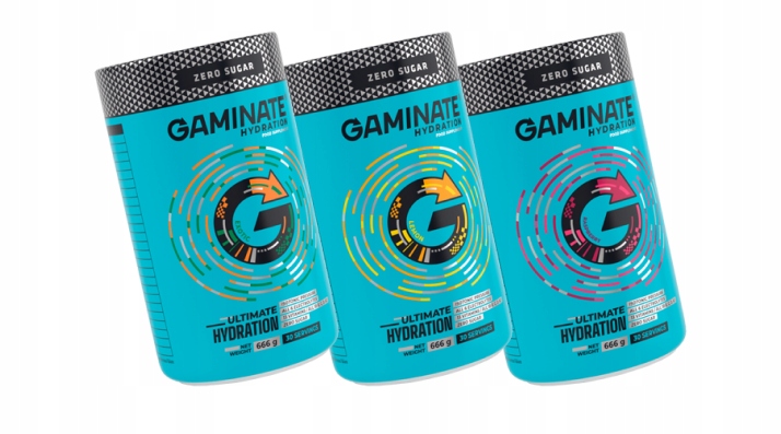 Gaminate Hydration EXOTIC pierwszy izotonik w proszku bez cukru