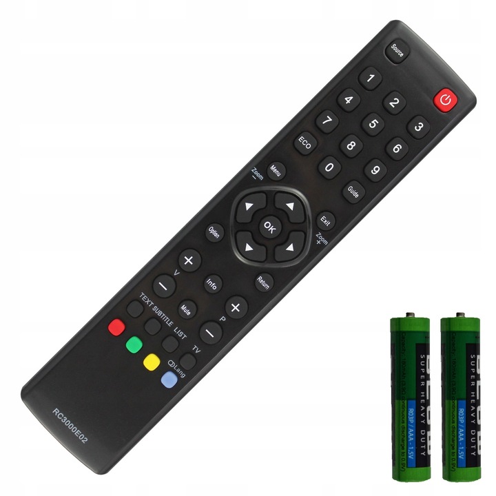 Pilot do TV TCL RC3000E02