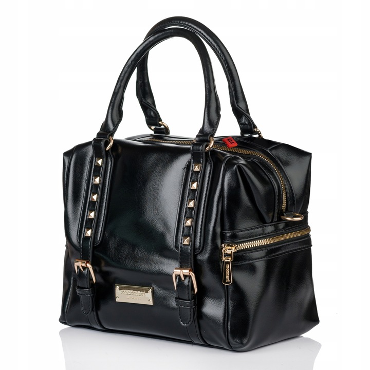 MONNARI Torebka damska kuferek Listonoszka Pojemny PREMIUM do pracy Pojemny