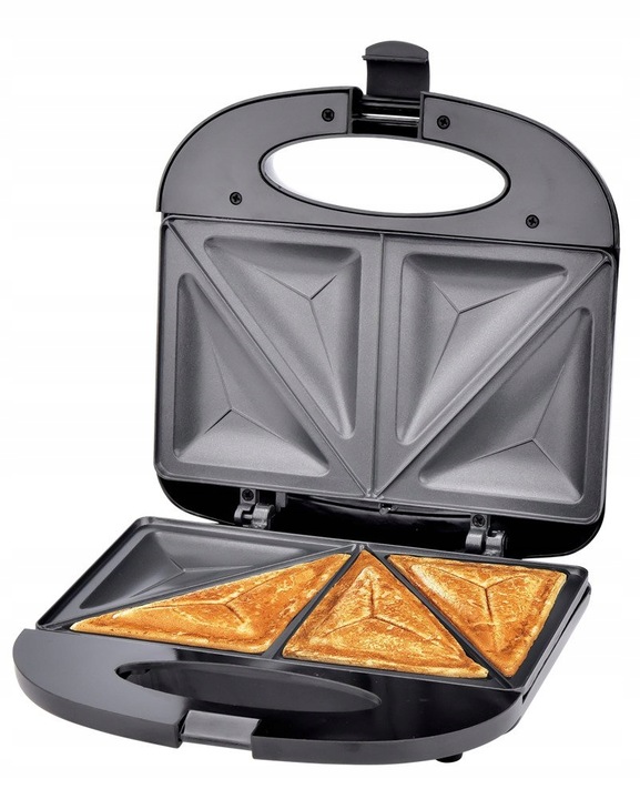 TOSTER OPIEKACZ DO KANAPEK TOSTÓW SANDWICH 1000W TOSTY TRÓJKĄTY