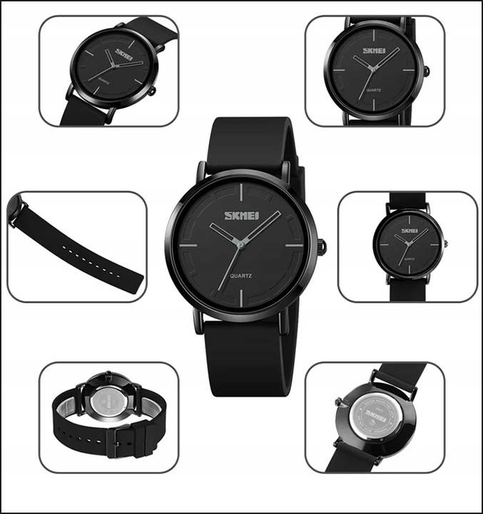 Zegarek damski / SKMEI / skm.120501b.wm / analogowy / czytelna tarcza