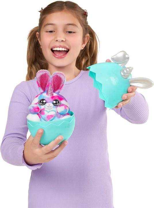 MASKOTKA NIESPODZIANKA BOO-BOOCORN SURPRISE PLUSZAK KRÓLICZEK Z NIESP.