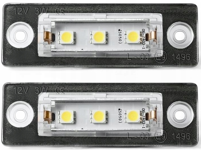 PODŚWIETLENIE TABLICY REJESTRACYJNEJ REJESTRACJI VW Passat B5 B6 T5 TOURAN