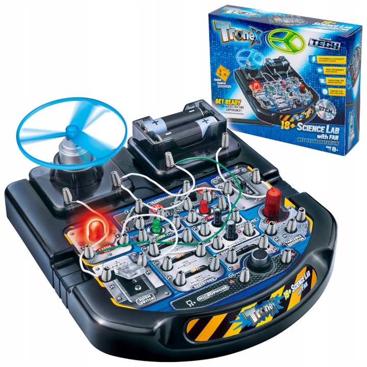 DUMELTech WESOŁE LABOLATORIUM Eksperymenty eletryka i elektronika KREATYWNA