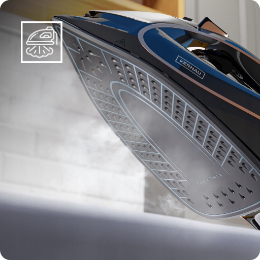 Żelazko parowe Kernau KSSI 3101 C 3200W Wyrzut pary 25-35 g/min Anti-Drip