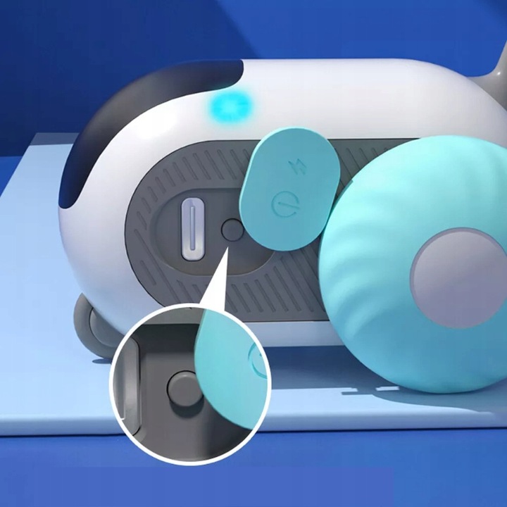 ZDALNIE STEROWANA ZABAWKA POJAZD MYSZ DLA KOTA INTERAKTYWNA NA PILOT AUTO