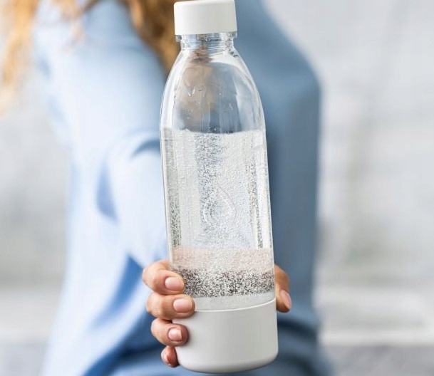 DAFI PushAir butelka do saturatora 2 x 0,7 L biała