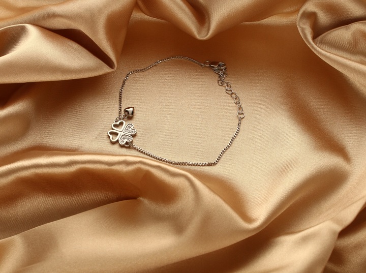 SREBRNA BRANSOLETKA DAMSKA KONICZYNKA SREBRO 925 NA WALENTYNKI ORYGINALNA