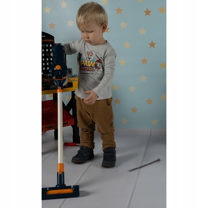 Odkurzacz Pionowy dla Dzieci z Dźwiękiem 2w1 i Ręczny Funkcja Ssania Dźwięk