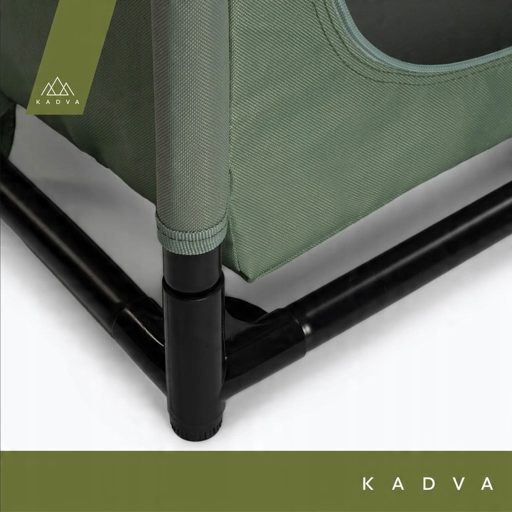 Szafka turystyczna kuchenna KADVA CAMPcook 221 zielony OS Aluminiowy Blat