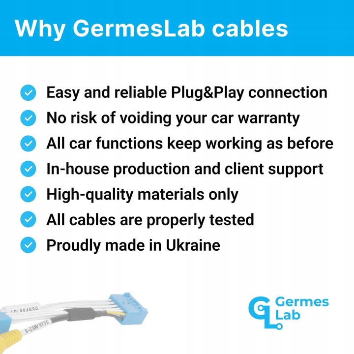 Kabel do podłączenia kamery Mazda MZD Connect