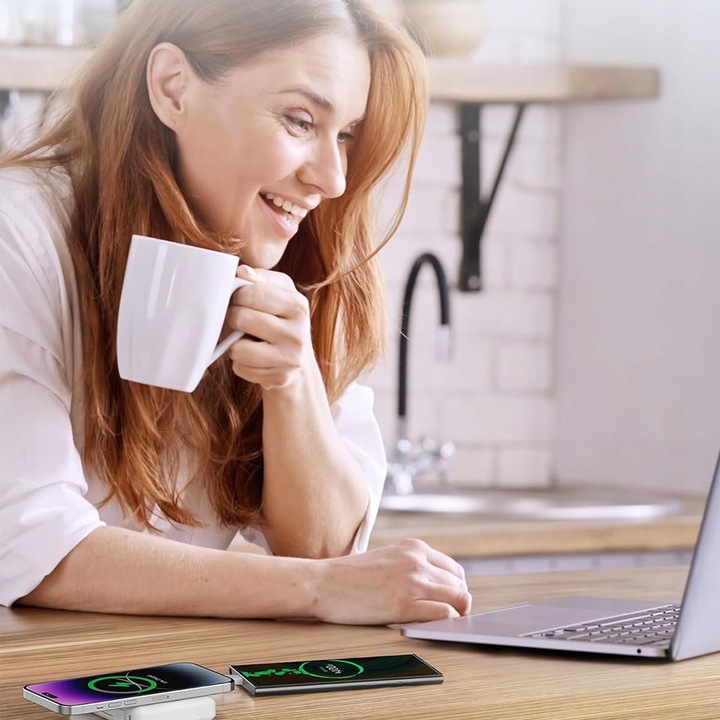 10000MAH MAGNETYCZNA MAGSAFE POWER BANK USB-C SZYBKIE ŁADOWANIE DLA IPHONE