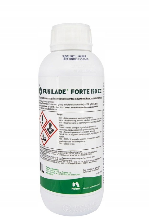 FUSILADE FORTE 150EC 1L CHWASTNICA PERZ MIOTŁA ŚRODEK CHWASTOBÓJCZY CHWASTY