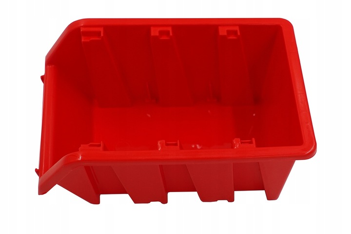 Pudełka warsztatowe kuweta czerwone 155x100x70 mm POJEMNIKI KUWETY 20 SZT