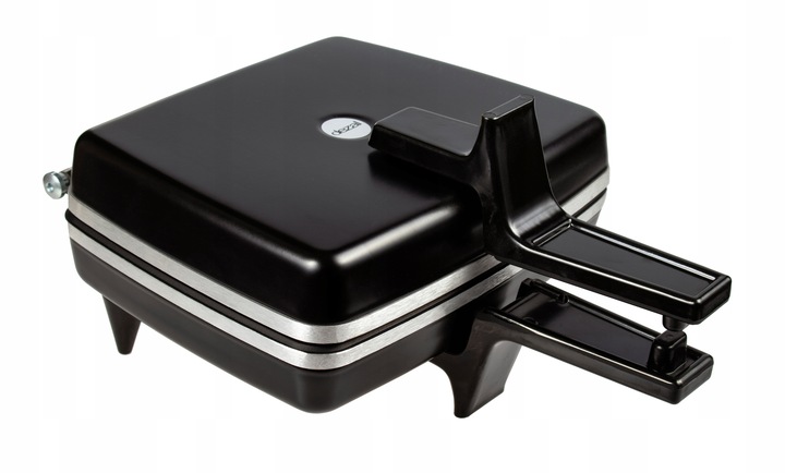 Gofrownica Dezal 301.5B 1300 W Czarny + Drewniany widelec