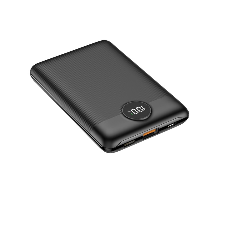 Powerbank VEGER S11 mały lekki 10000mAh 22,5W LCD QC PD20W USB USB-C +kabel