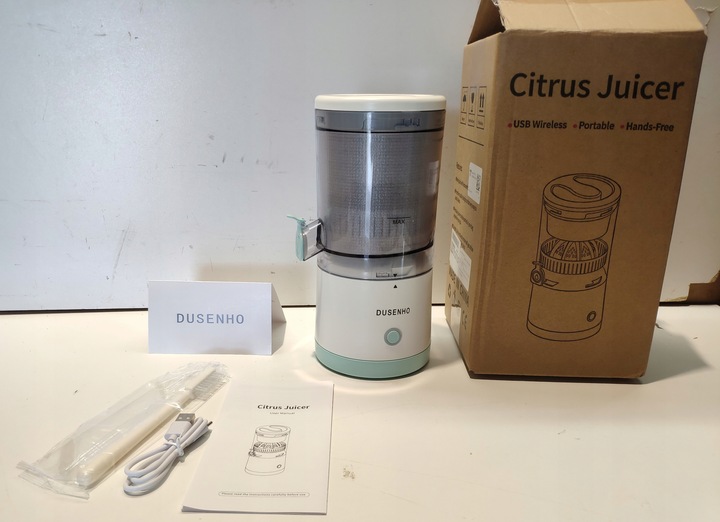 Elektryczna Wyciskarka do Cytrusów Przenośna Sokowirówka USB Dusenho
